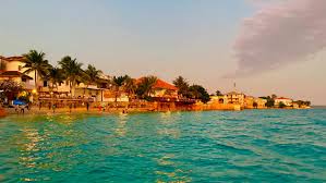 Stone Town's historic Swahili architecture at sunset, Zanzibar Island, Tanzania